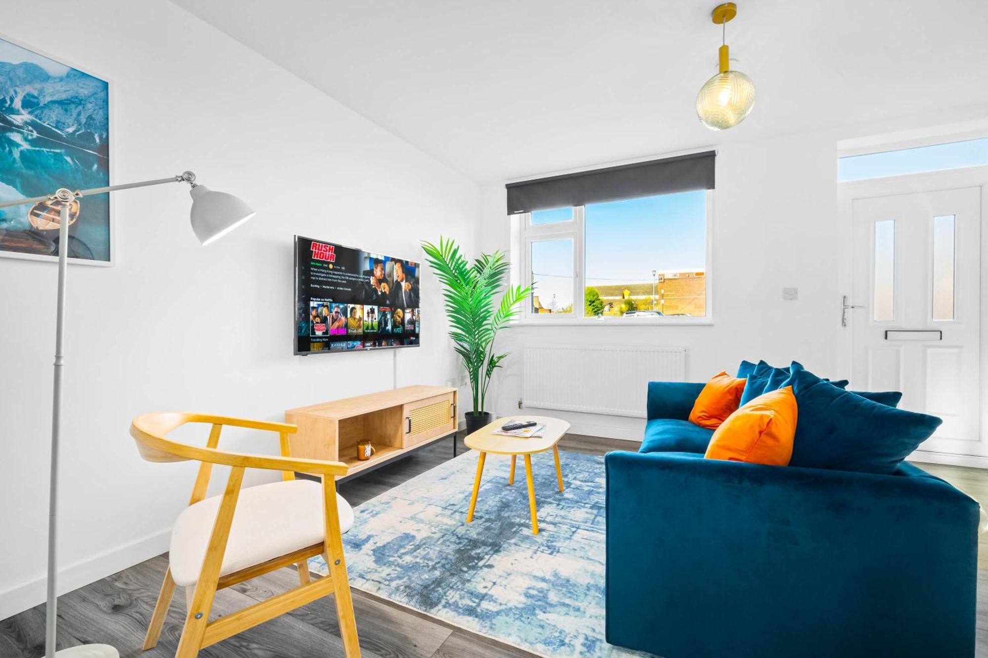 Modern Apartment - Cradley Heath - Top Rated - Netflix - Wifi - 1Mh سميثويك المظهر الخارجي الصورة