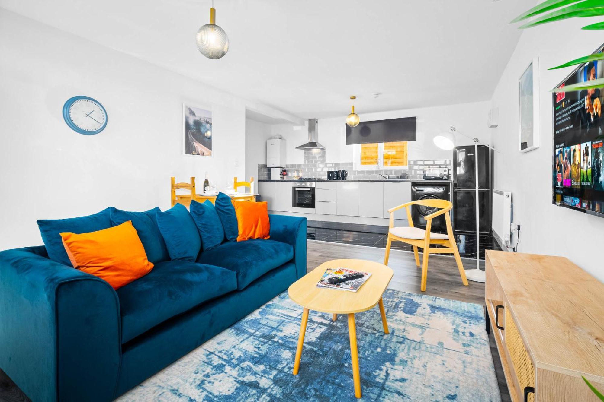 Modern Apartment - Cradley Heath - Top Rated - Netflix - Wifi - 1Mh سميثويك المظهر الخارجي الصورة
